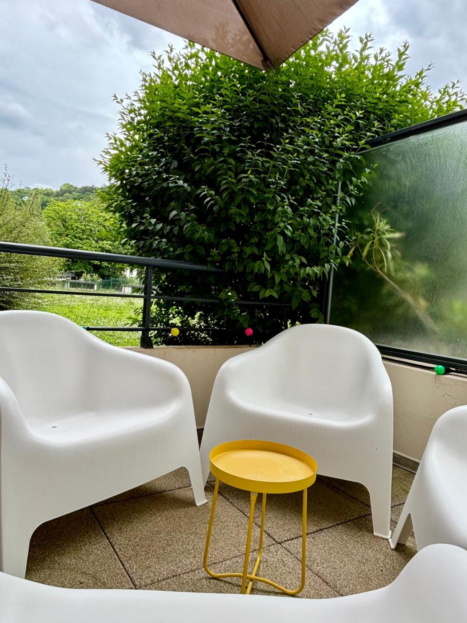 Appartement Proche Centre Parking & Terrasse Besancon Luaran gambar